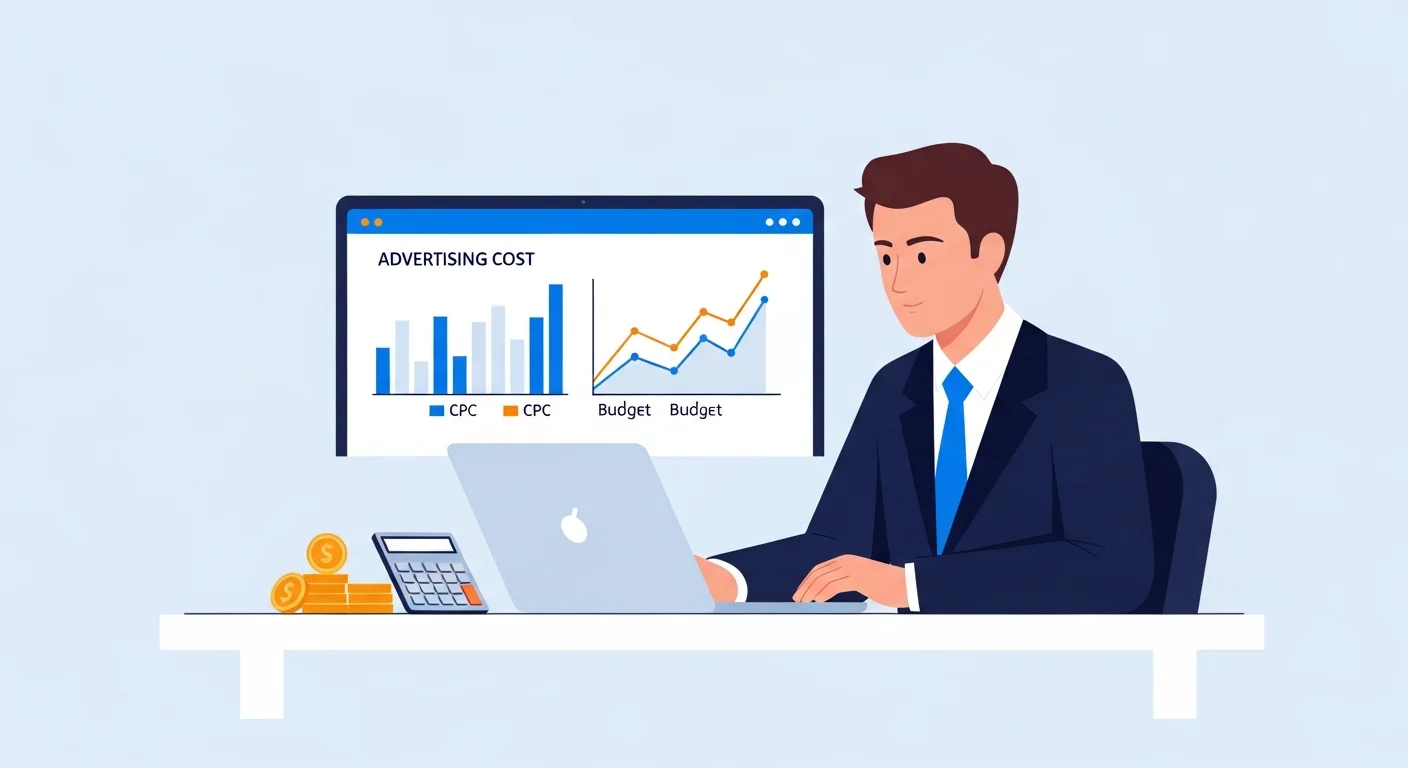 Full analysis of Bing advertising costs: 2026 account setup fees, CPC average price and budget suggestions